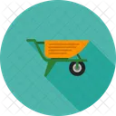 Cement Trolley Wheel Icon