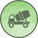 Cement Mixer Truck Icon