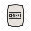 Cement Bag Sack Icon