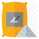Cement Building Material Construction Icon