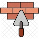 Cement Applicator Cement Trowel Cement Spreading Tool Icon