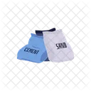 Sand Cement Bag Icon
