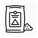 Cement Bag Building Icon