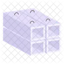 Concrete Block Cinder Block Concrete Stone Icon