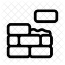 Cement Brick Construction Icon