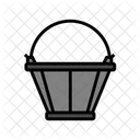 Bucket Cement Concrete Icon