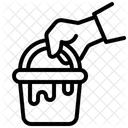 Cement Bucket  Icon