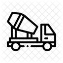 Cement Concrete Construction Icon