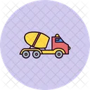 Cement Mixer  Icon
