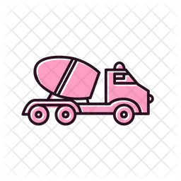 Cement Mixer  Icon