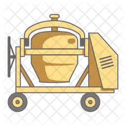 Cement Mixer  Icon