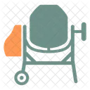 Cement Mixer Build Construction Icon