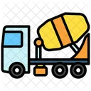 Construction Concrete Mixer Icon