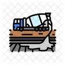 Truck Pouring Concrete Icon