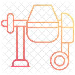 Cement mixer  Icon