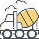 Cement Mixer  Icon