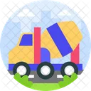 Cement Mixer  Icon