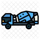 Cement Mixer Truck  Icon