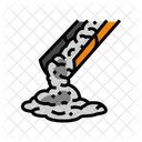 Pouring Cement Concrete Icon