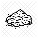 Powder Cement Concrete Icon