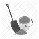 Cement shovel  Icon