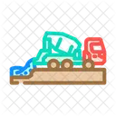Truck Pouring Concrete Icon