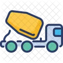 Vehicle Roller Mixer Icon