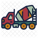 Cement Truck Concrete Mixer Concrete Truck Icon