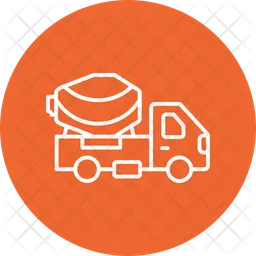 Cement truck  Icon