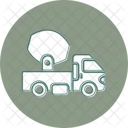 Cement truck  Icon
