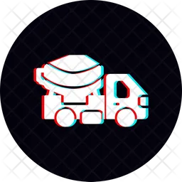 Cement truck  Icon