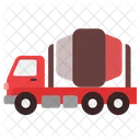 Cement Truck Construction Truck Icon