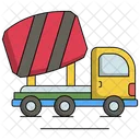 Cement Truck Construction Truck Icon