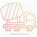 Cement Truck Construction Truck Icon