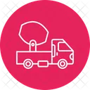 Cement truck  Icon