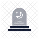 Cementery Funeral Halloween Icon
