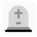 Cemetery Graveyard Funeral Icon