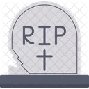Cemetery Grave Halloween Icon