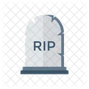 Cemetery Coffin Grave Icon