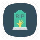 Cemetery Coffin Casket Icon