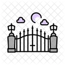 Cemetery gates  Icon