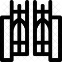 Cemetery gates  Icon