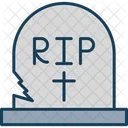 Cemetery Grave Halloween Icon