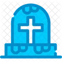 Cemetery Graveyard Burial Icon