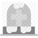 Cemetery Graveyard Burial Icon