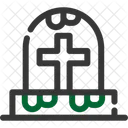 Cemetery Graveyard Burial Icon