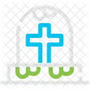 Cemetery Graveyard Burial Icon