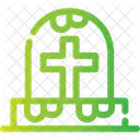 Cemetery Graveyard Burial Icon