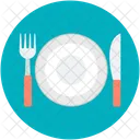 Cena Plato Fecha Icon