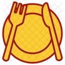 Cena De Ano Nuevo Icono